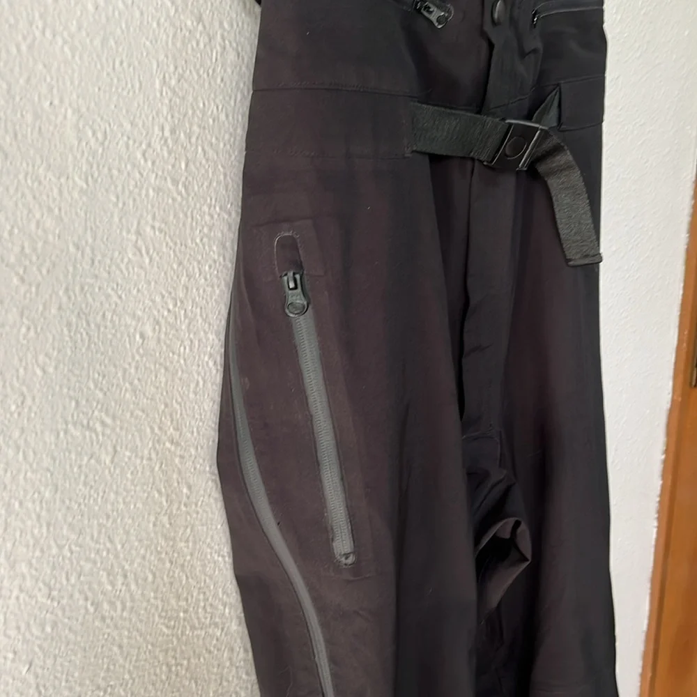 Wilderness Technology Rain Overalls Pants Waterproof Heavy Duty Youth M 12/14